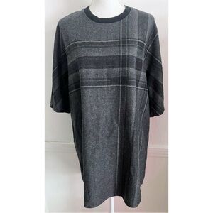 3.1 Phillip Lim • Grey Black Plaid Wool Dress